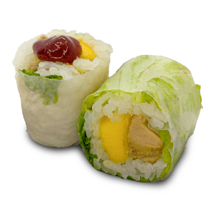Spring Roll Foie Gras Mangue